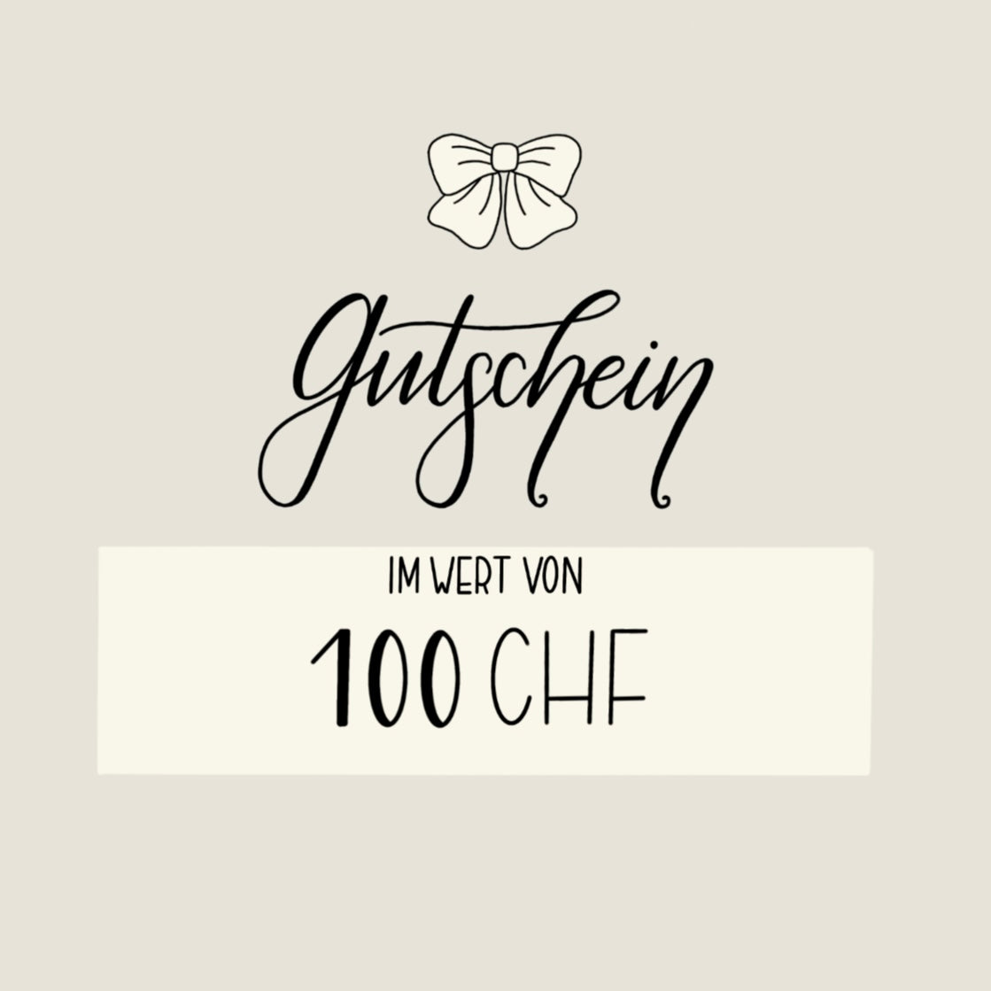 Geschenk Gutschein