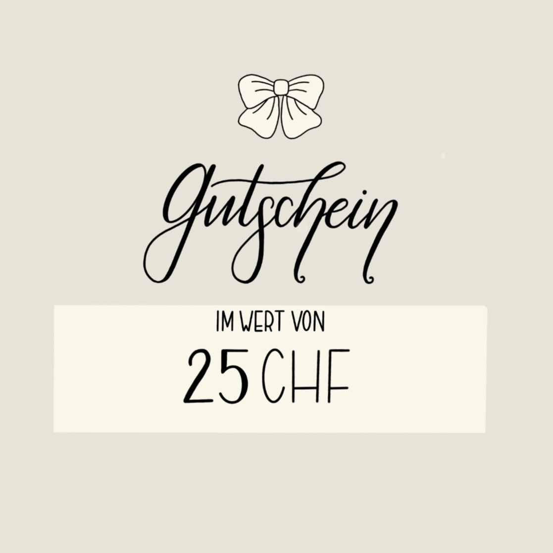 Geschenk Gutschein
