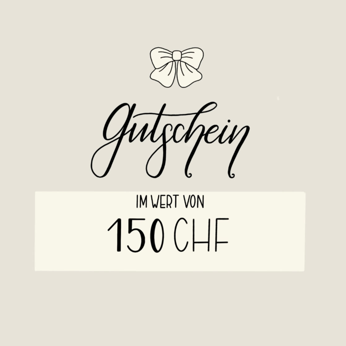 Geschenk Gutschein